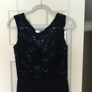 Bridesmaids Dress with Lace + Chiffon